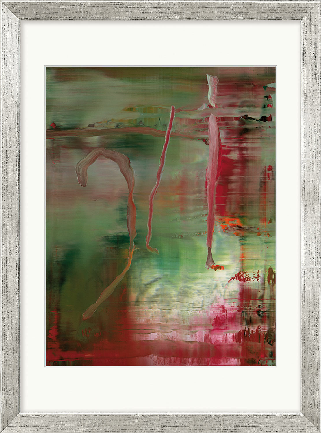 Picture "Abstract Picture" (2004), framed by Gerhard Richter
