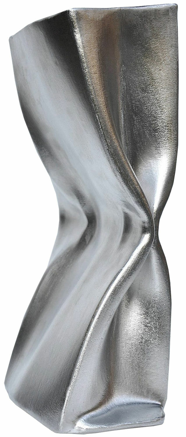 Sculpture "Everything Has Two Sides" (2016) (Original / Unique piece), stainless steel by Jan Köthe