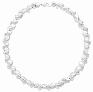 Necklace "Silver Dewdrop"