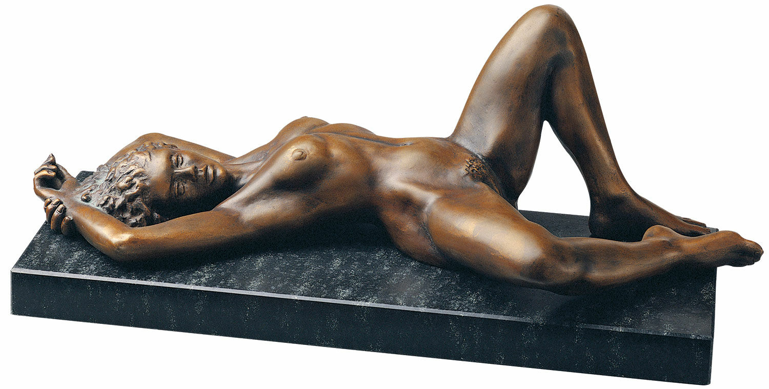 Sculpture "Europa" (1992), version bronze von Peter Hohberger