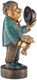 Sculpture « Le Chevalier des fleurs - Édition anniversaire », sculpture en bronze de Loriot