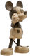 Houten figuur "Mickey Mouse" (grote versie) - Ontwerp Jakob Burgso van Boyhood & Disney