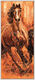 Triptych "Odjezd", zarámováno od Kerstin Tschech
