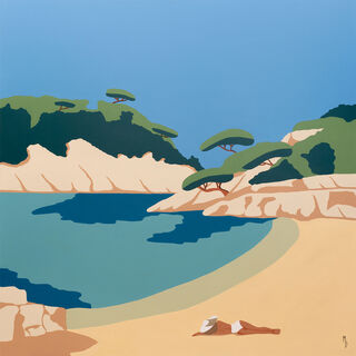 Bild "Calanque de Port-Pin" (2025)