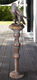 Garden sculpture "Falcon" (version with stake), bronze