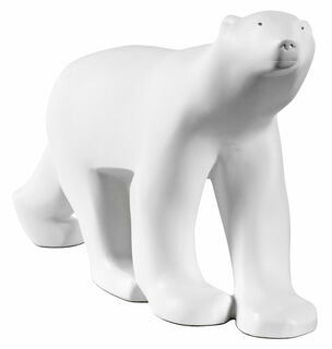 Sculptuur "Kleine ijsbeer" (1923-1933), kunstmarmer von Francois Pompon