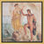 Wandmalerei aus Pompeji: Bild "Perseus und Andromeda", gerahmt
