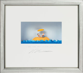 3D Picture "Life Can Be so Beautiful", framed by Volker Kühn