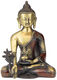Mosazná socha "Medicine Buddha"
