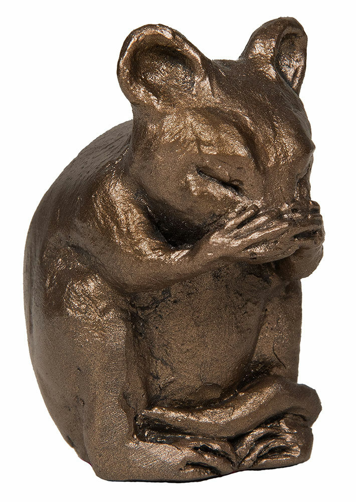 Sculpture "Mortimer Mouse", bonded bronze by Wendy Harrison