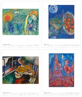 Calendrier d'artiste 2027 de Marc Chagall