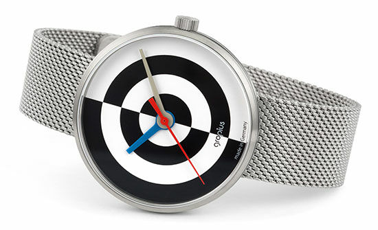 Armbanduhr "J. Albers" im Bauhaus-Stil