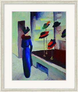 Picture "The Hat Shop" (1913), framed