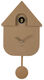Vægur „Modern Cuckoo“, beige udgave