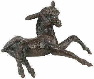 Sculpture "Donkey Foal", bronze