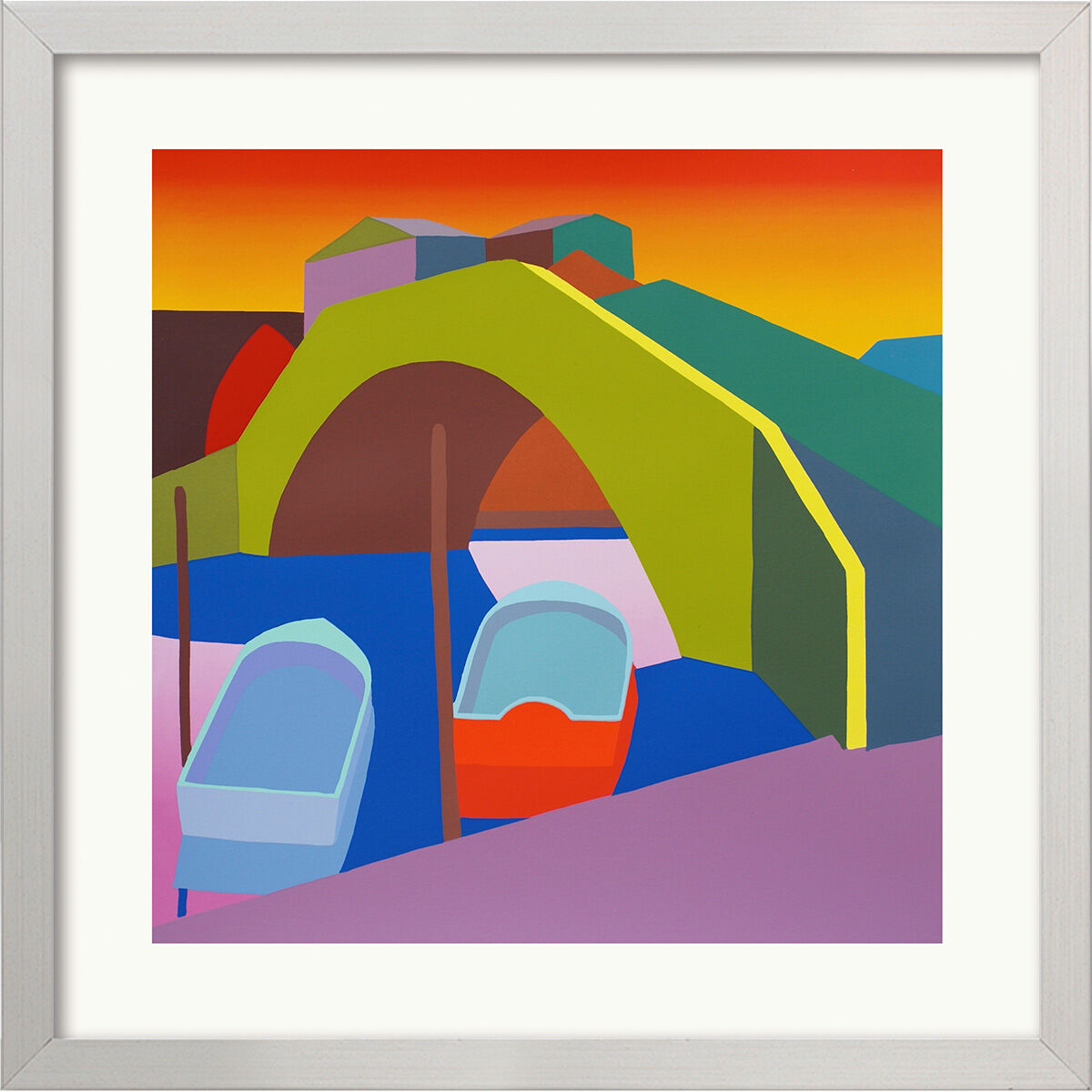 Picture "Canale" (2015), framed by Julia Steinberg