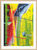 Bild "Abstrakt bild" (1982), naturlig inramad version