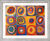 Billede "Colour Study Squares" (1913), indrammet
