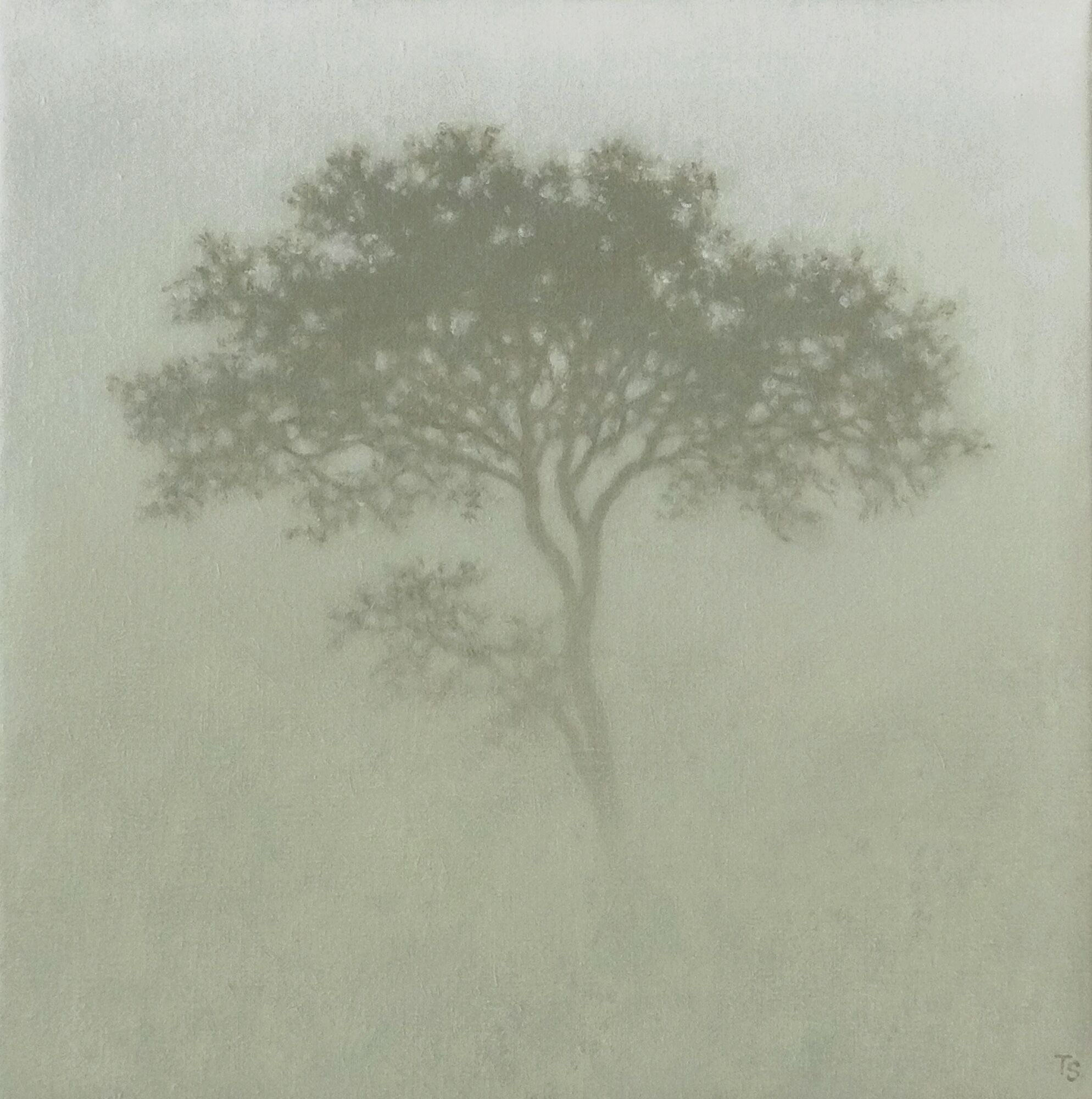 Tableau "Brouillard épais" (2025) (Pièce unique) de Tobias Spierenburg