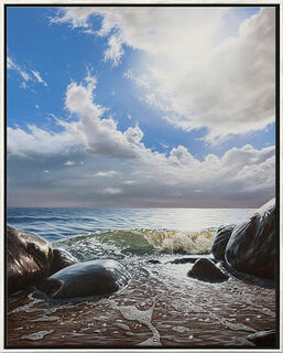 Picture "Seascape", framed by Gerd Bannuscher