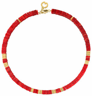 Necklace "Timeless Red"