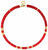 Collier "Timeless Red"