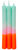 Set of 3 stick candles "Spring Sorbet"