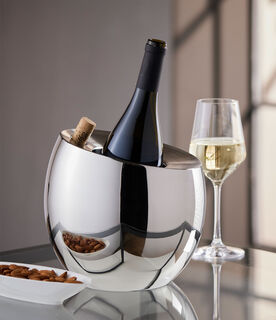 Wine cooler "Froid" (without contents), stainless steel by Philippi