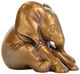 Skulptur "Little Elephant", Version in Bronze von Jagna Weber