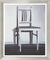 Billede "Kitchen Chair" (1965), sølvfarvet indrammet version