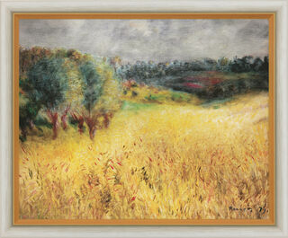 Picture "The Cornfield" (1879), framed
