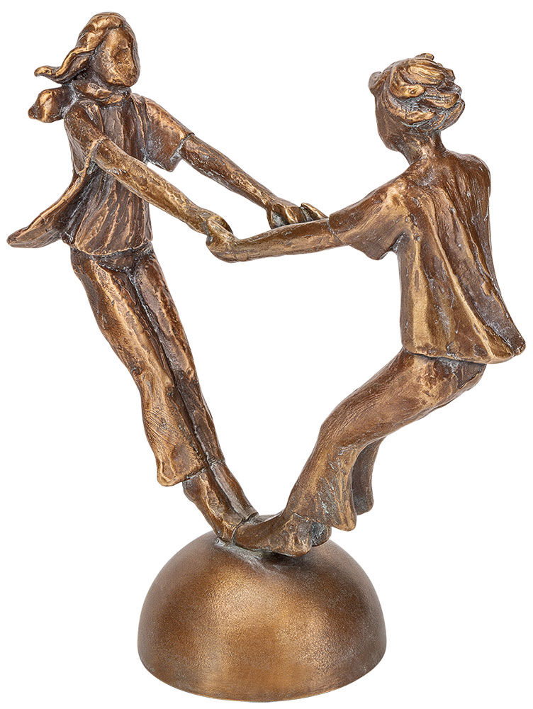 Skulptur "Zusammenhalt", Bronze