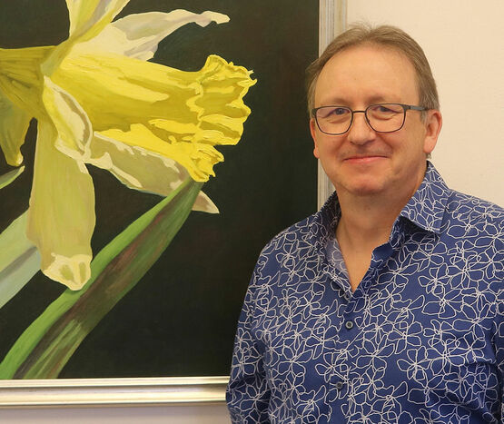 Portrait of artist Gary Westall