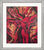 Cuadro "Aida Roja", enmarcado