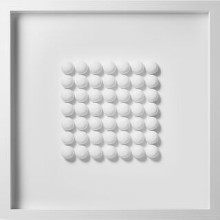 Tableau "Rhapsodie en blanc" (2022) von Mandy Wiesener