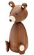 Dřevěná figurka "Mama Bear" od Lucie Kaas Design