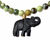 Collier de perles "Eléphant d'Afrique"