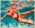 Cuadro «Mermaid VIII» (2024) (Original / pieza única), enmarcado