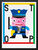 Bild "STOP", Version schwarz gerahmt