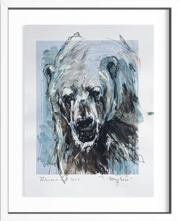 Tableau "Polarbear_4.2" (2025) (Pièce unique)