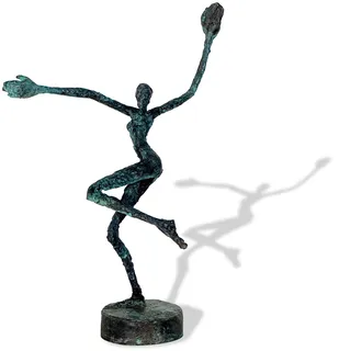 Skulptur "Freudentanz" (2023), Bronze