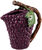 Jarra "Uvas", cerámica
