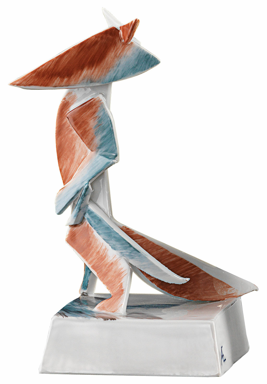 Porcelain sculpture "Reynard the Fox" - after Goethe by Andreas Ehret