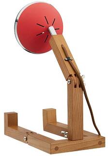 Flexible LED table lamp "Mr. Wattson", red version by Piffany Copenhagen