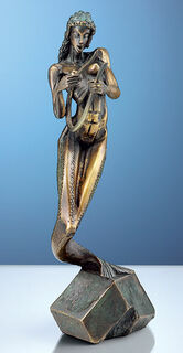 Skulptur "Vision am See", Bronze von Nikolay Anev