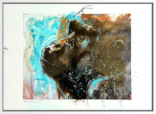 Tableau "Gorilla_1.15" (2021) (Pièce unique)
