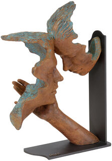 Skulptur "Momente", Kunstguss Steinoptik von Angeles Anglada