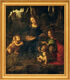 Picture "Madonna in the Grotto" (1483-1486), framed by Leonardo da Vinci