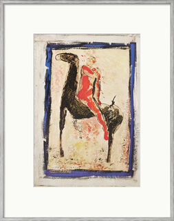 Picture "Red Rider" (1955), framed