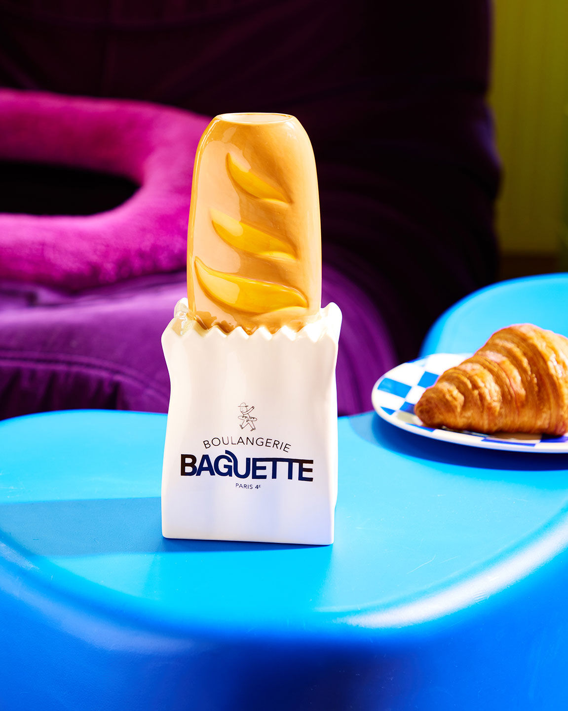 Keramikvase / Deko-Objekt "Baguette" von Fluid Market